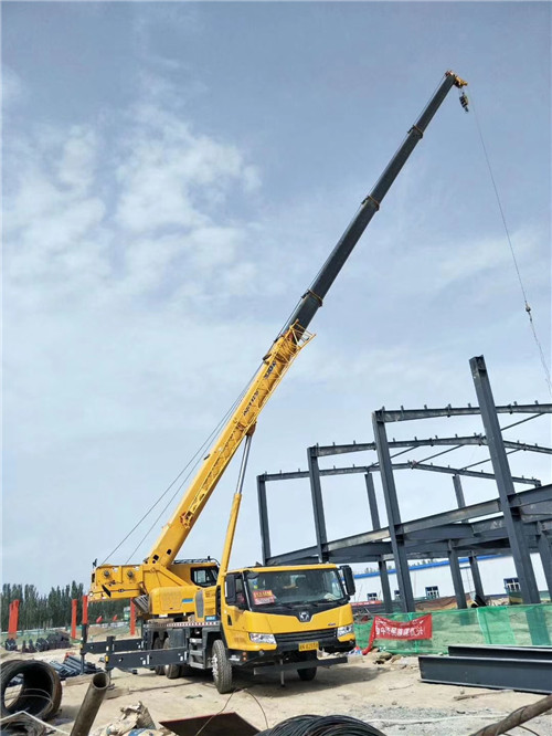 永善县超高层建筑钢结构吊装案例